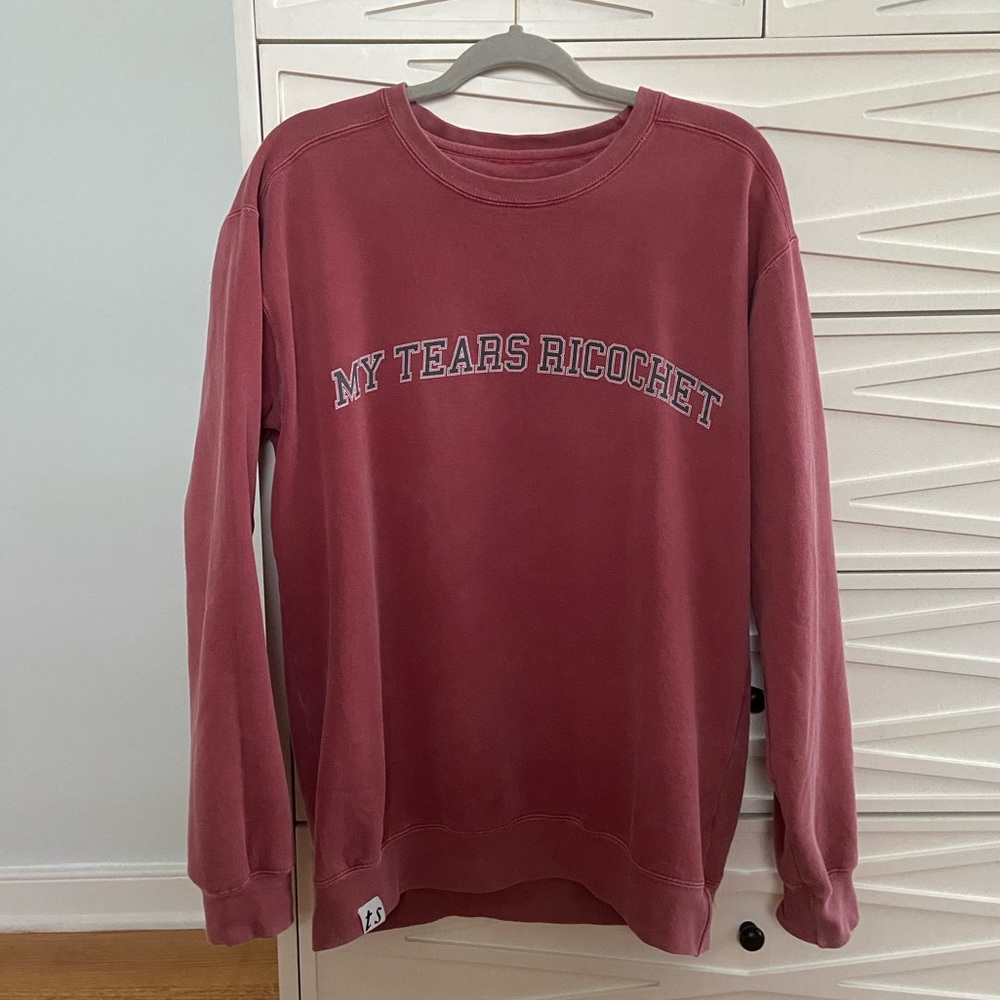 Taylor Swift My Tears Ricochet Crewneck Sweatshirt